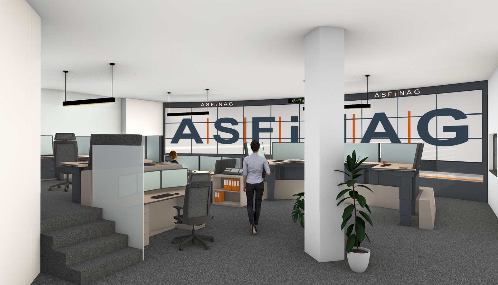 Videowall & Visualisierung ASFINAG Plabutsch
